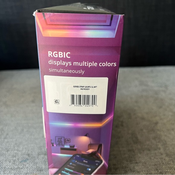 NIB Govee 32.8 ft. Wi-Fi RGBIC LED Strip Lights - Picture 5 of 9